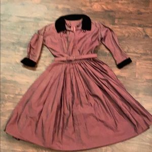 Vintage mauve dress
